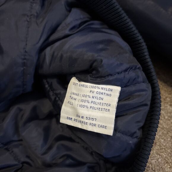 Vintage Majestic - Made in Korea - NY Yankees Nylon Bomber Jacket Large - Picture 5 of 12